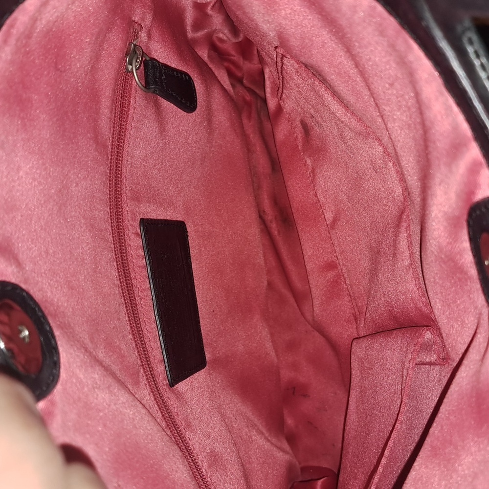 Coach Bonnie Foldover Leather Bag - Picture 5 of 7